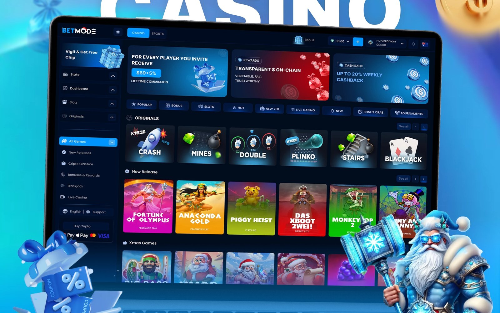 Betmode: Sportsbook and casino