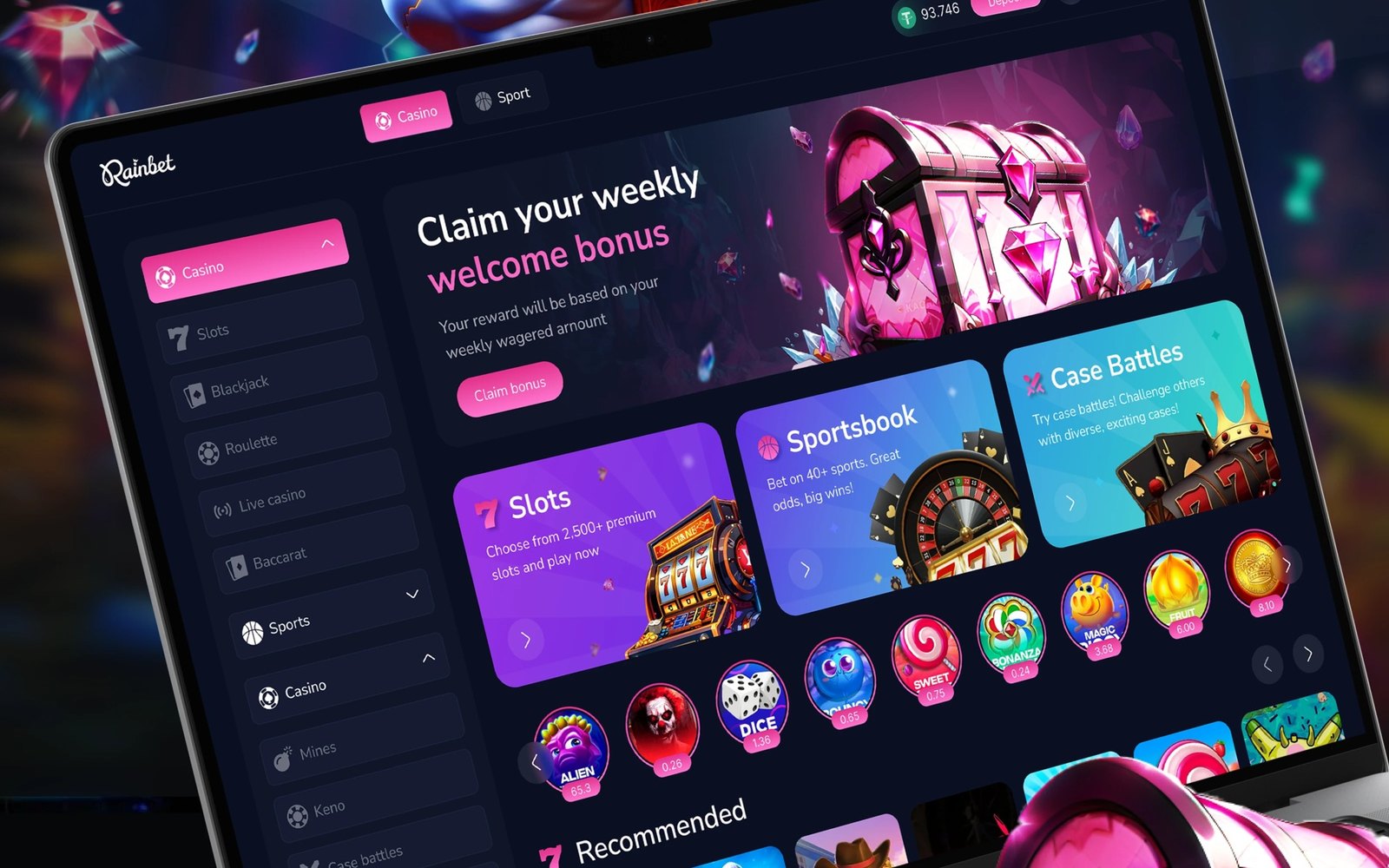 Rainbet: Crypto casino