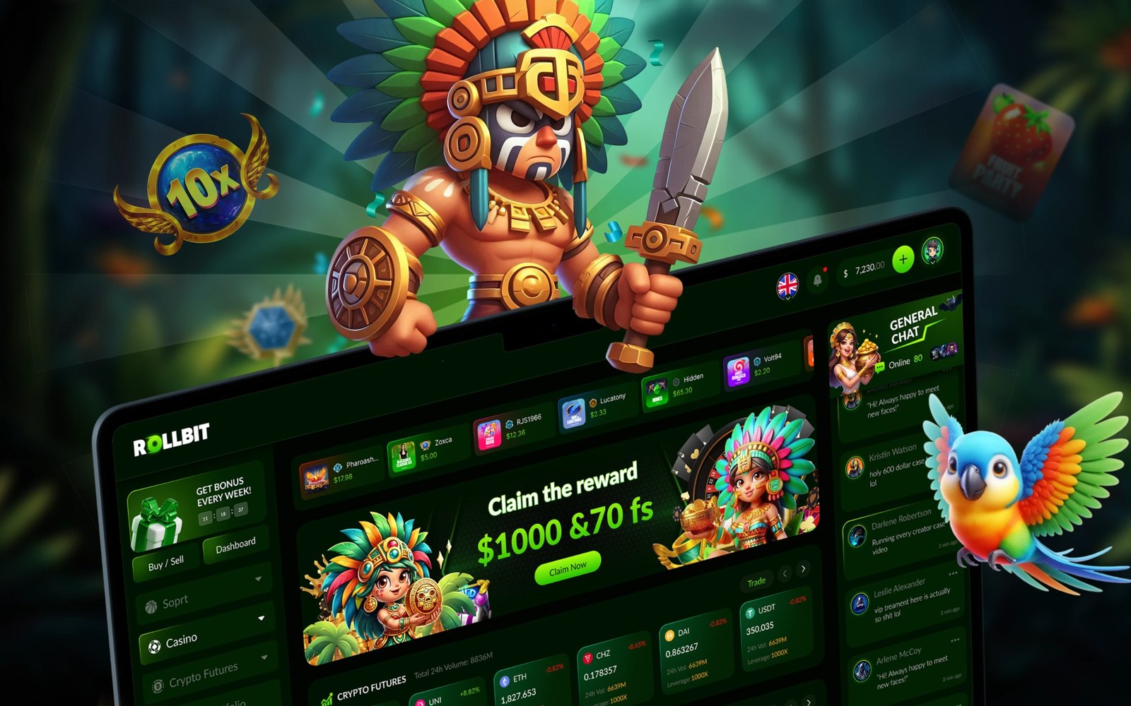 Rollbit: Casino redesign